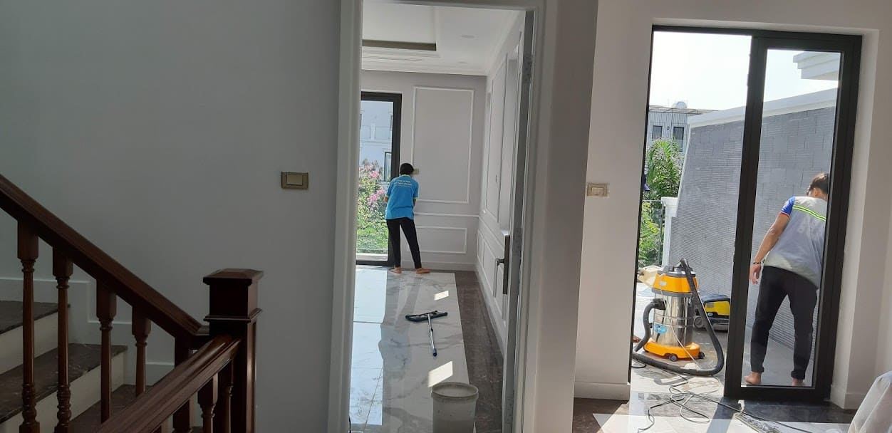 Dịch vụ làm sạch nhà sau xây dựng chuyên nghiệp