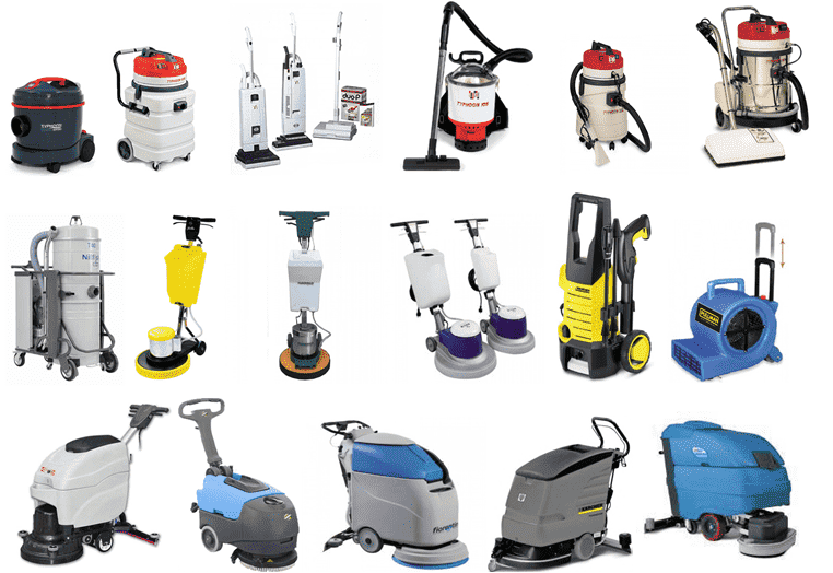 Máy móc vệ sinh hiện đại