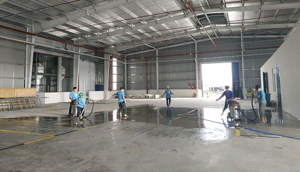 Dịch vụ vệ sinh nhà xưởng chuyên nghiệp tại Phú Thọ