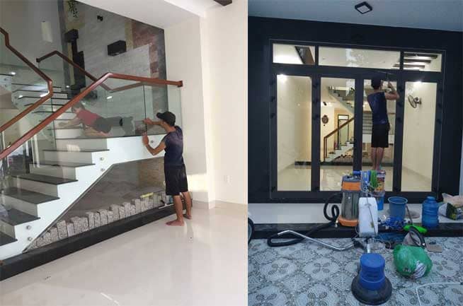 Quy trình vệ sinh sau xây dựng tại quận Hoàn Kiếm