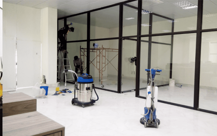 Vệ sinh nhà ở sau xây dựng tại quận Hai Bà Trưng