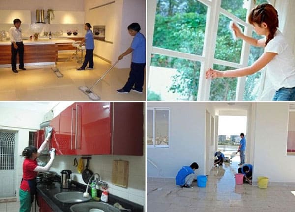 Vệ sinh nhà ở tại quận Thanh Xuân