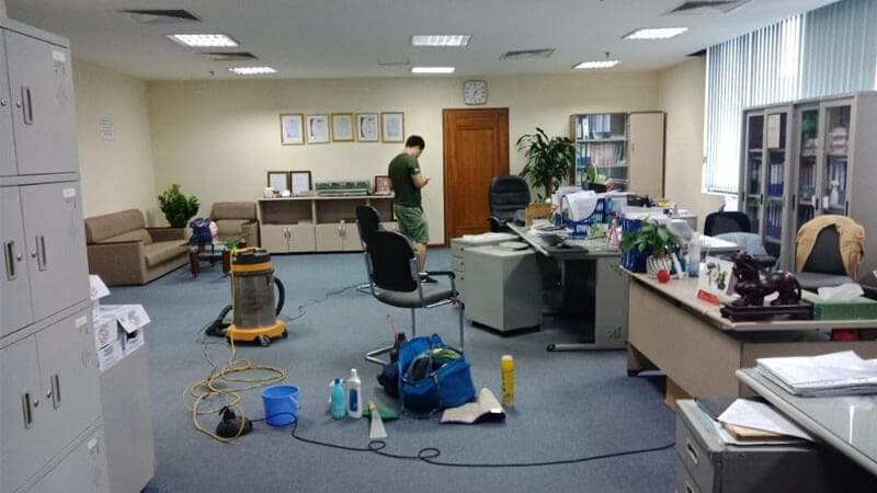 Gợi ý quy trình vệ sinh văn phòng tại Nam Định hiệu quả nhanh chóng