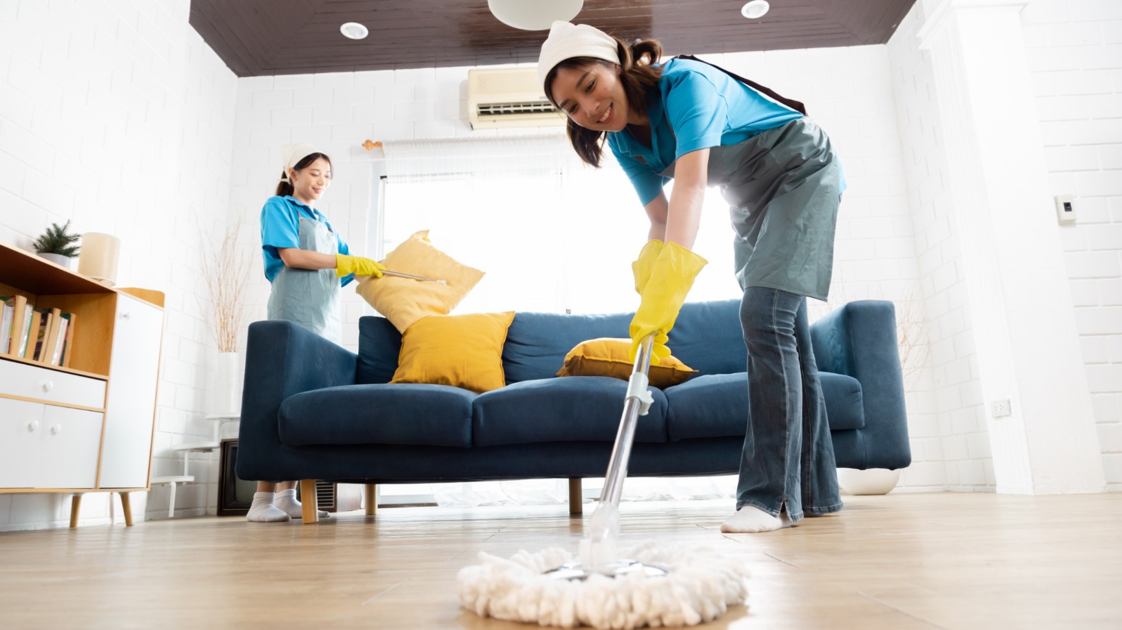Các bước thực hiện dịch vụ vệ sinh nhà ở sau xây dựng