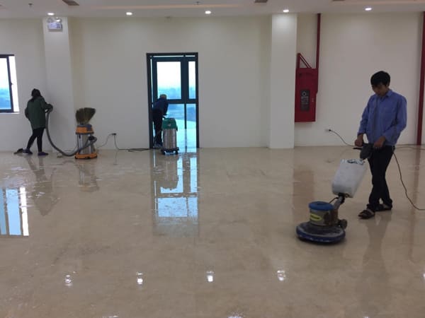Vệ sinh công nghiệp uy tín, chất lượng tại Nam Định sau xây dựng