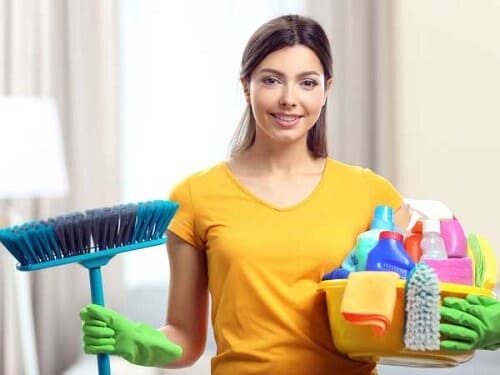 Vệ sinh nhà ở giá rẻ tại quận Hà Đông.