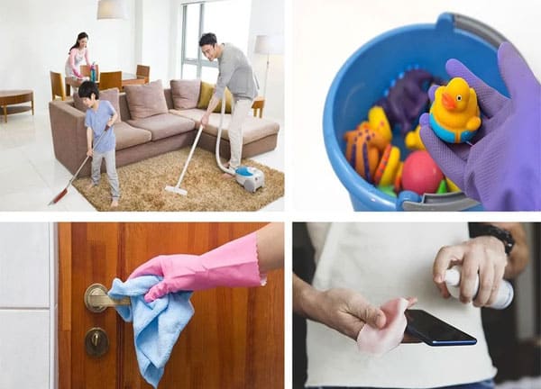 Các hạng mục vệ sinh nhà ở theo giờ tại quận Bắc Từ Liêm