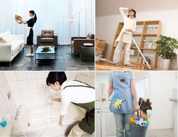 Vệ sinh nhà ở theo giờ tại quận Tây Hồ