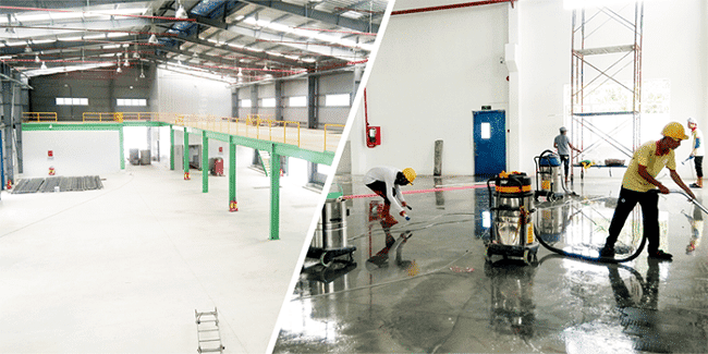 Chọn dịch vụ vệ sinh nhà xưởng tại Vệ sinh công nghiệp 24h