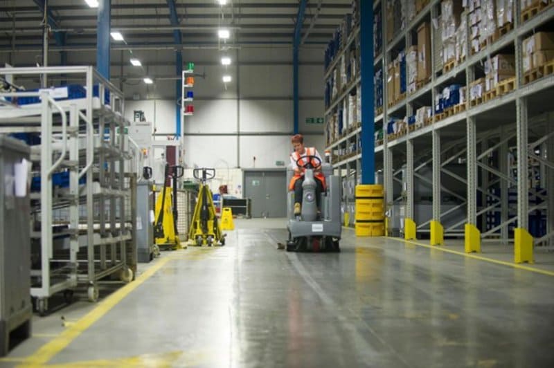 Vệ sinh nhà xưởng khu công nghiệp tại Bắc Ninh.