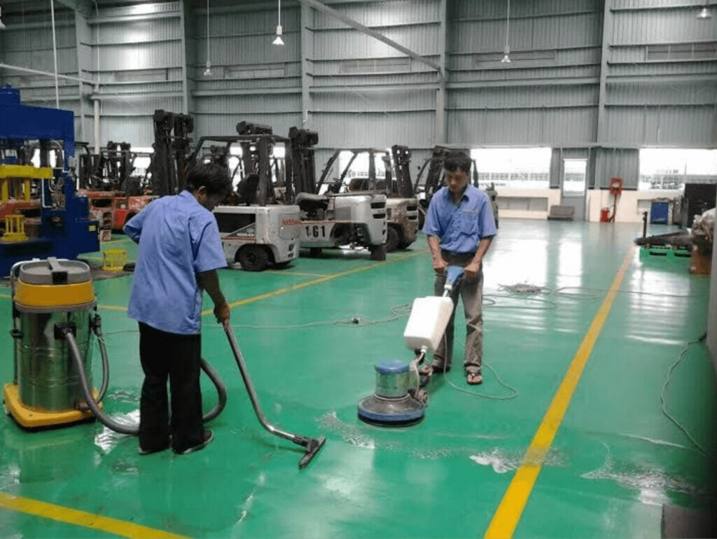 Dịch vụ vệ sinh nhà xưởng tại Hà Nội bao gồm những gì?