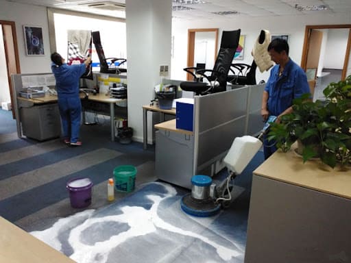 Quy trình cung cấp dịch vụ vệ sinh văn phòng tại Quảng Ninh của DHT CLEAN