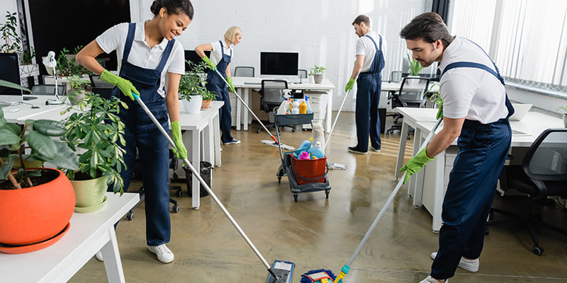 Vệ sinh văn phòng tại Thái Nguyên các khu vực cần thực hiện 