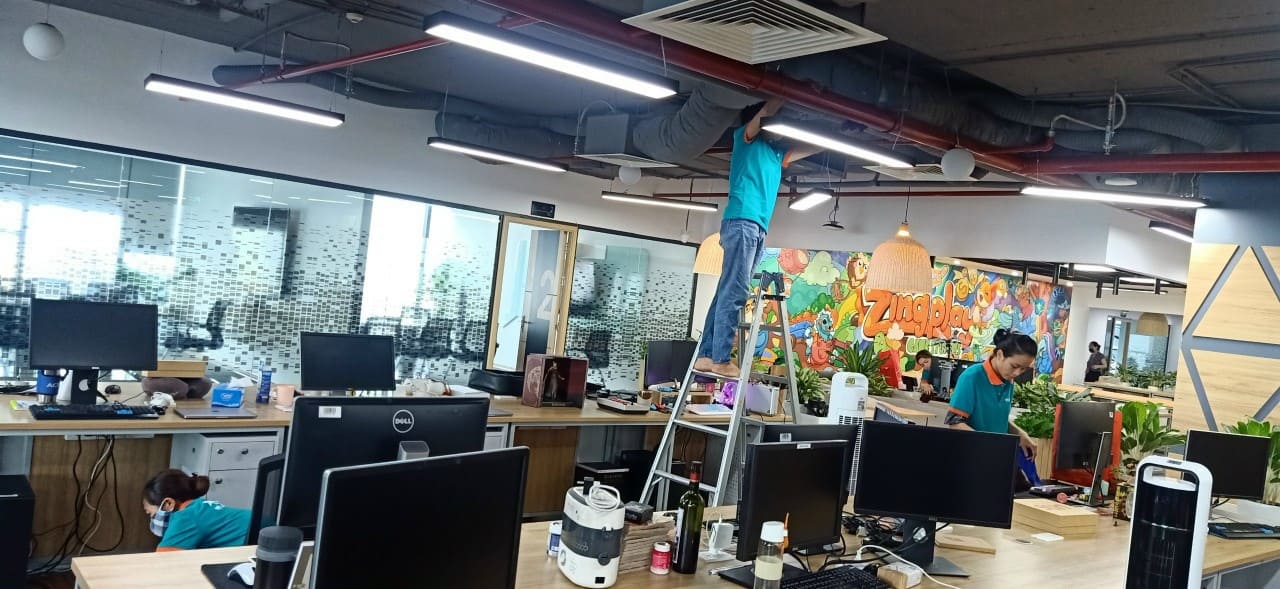 Vệ sinh văn phòng uy tín, chất lượng tại Hà Nội