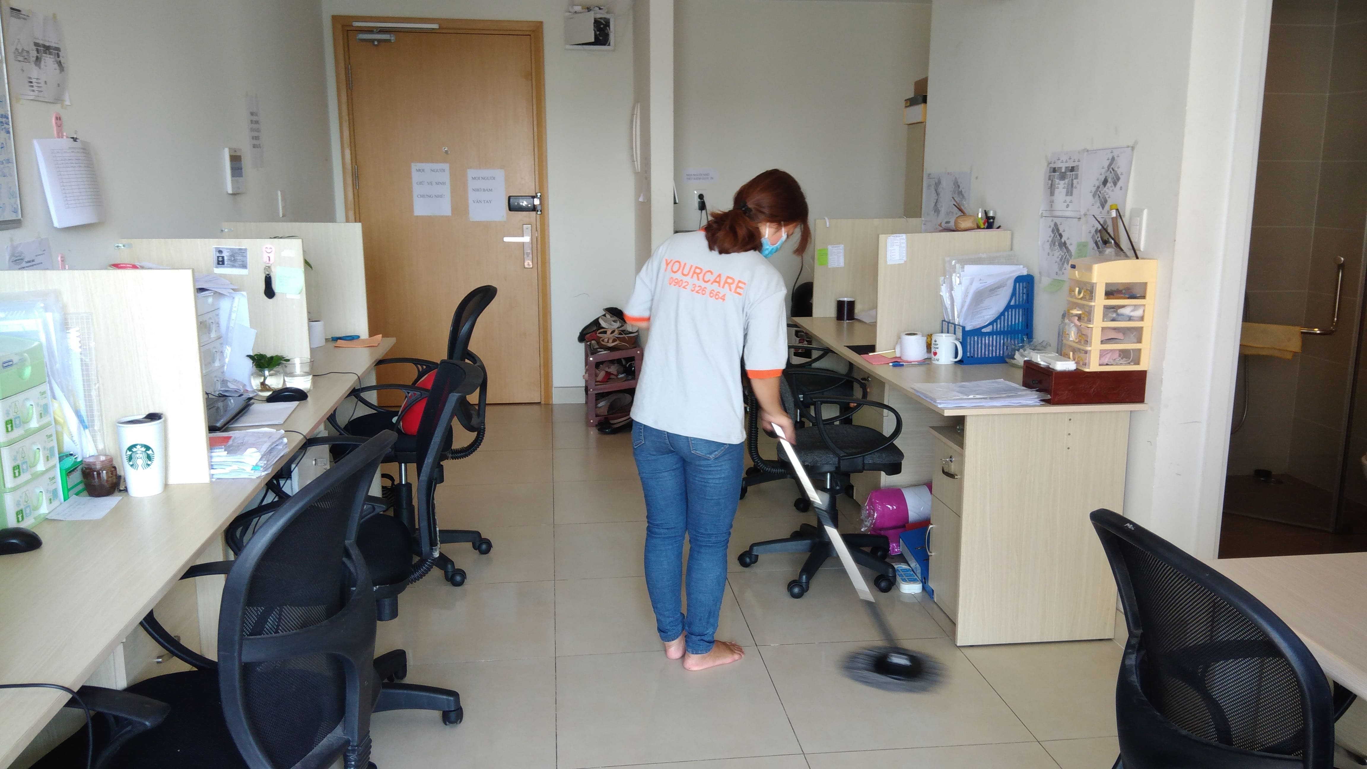 Vệ sinh văn phòng uy tín, chất lượng tại Thái Nguyên.