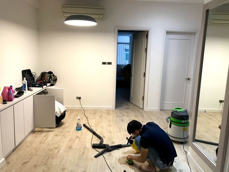 Dịch vụ vệ sinh chung cư tại quận Mê Linh