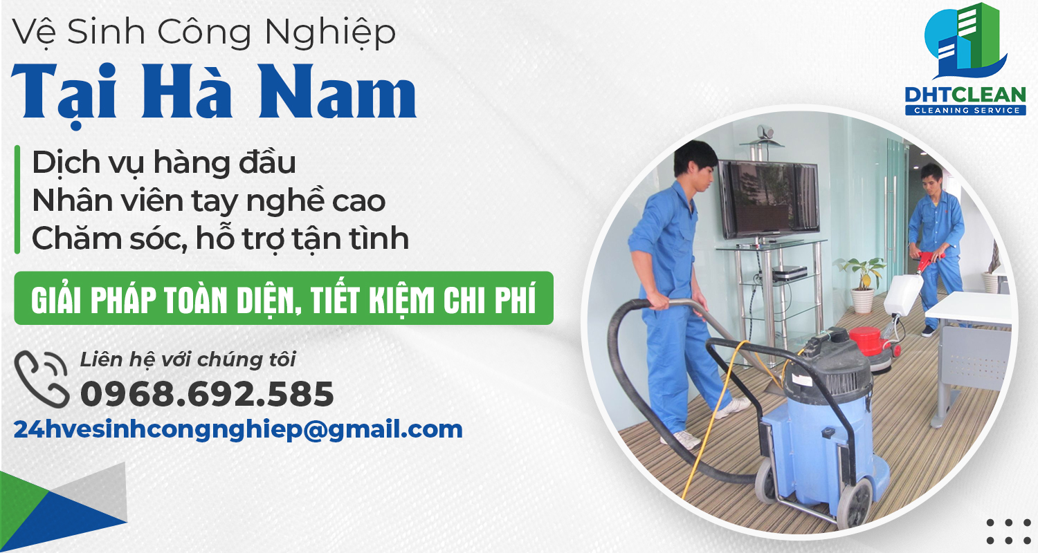 Các dịch vụ vệ sinh công nghiệp tại Hà Nam