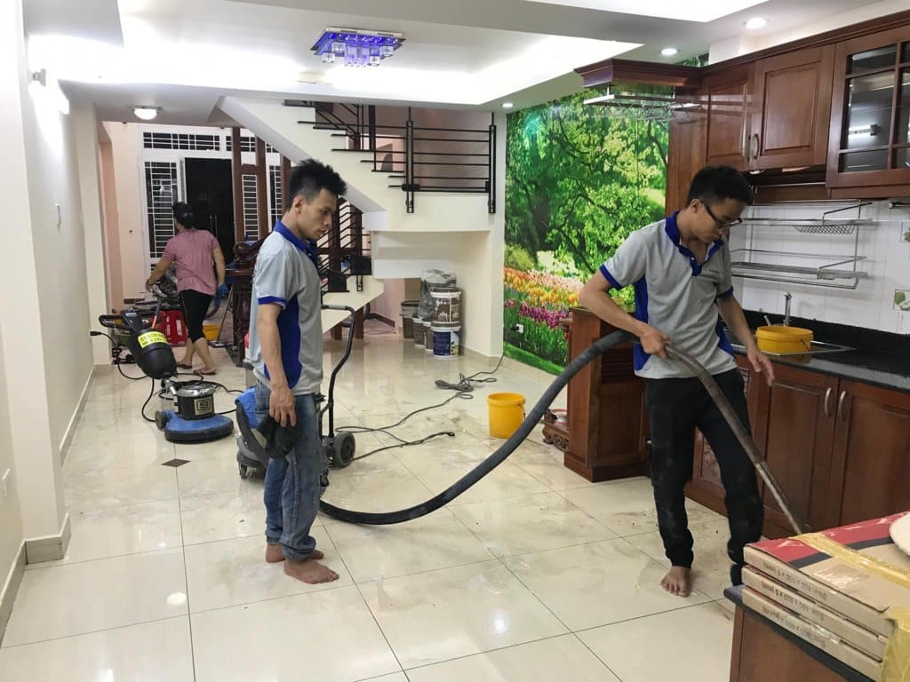 Vệ sinh nhà ở theo giờ tại quận Bắc Từ Liêm