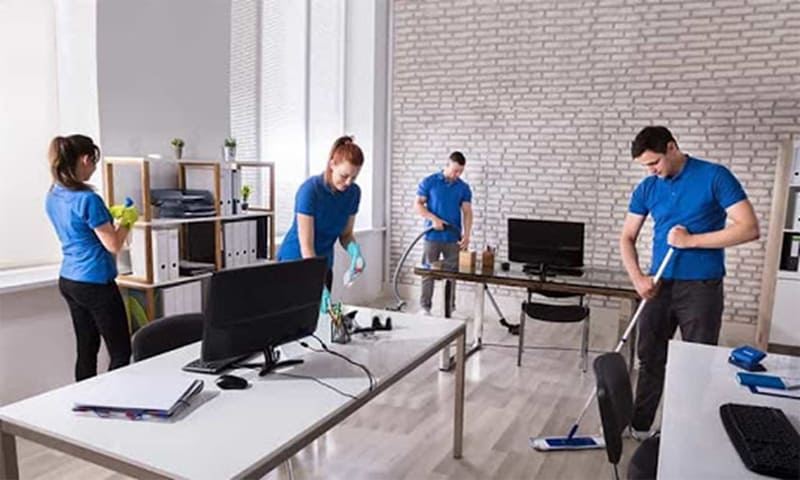 Vệ sinh văn phòng tại Phú Thọ trọn gói, giá rẻ